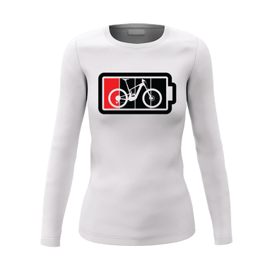 Low Battery Women Long Sleeve Shirt
